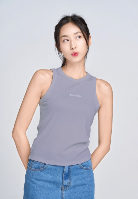 Áo Ba Lỗ Thêu - Young Life Tank Top